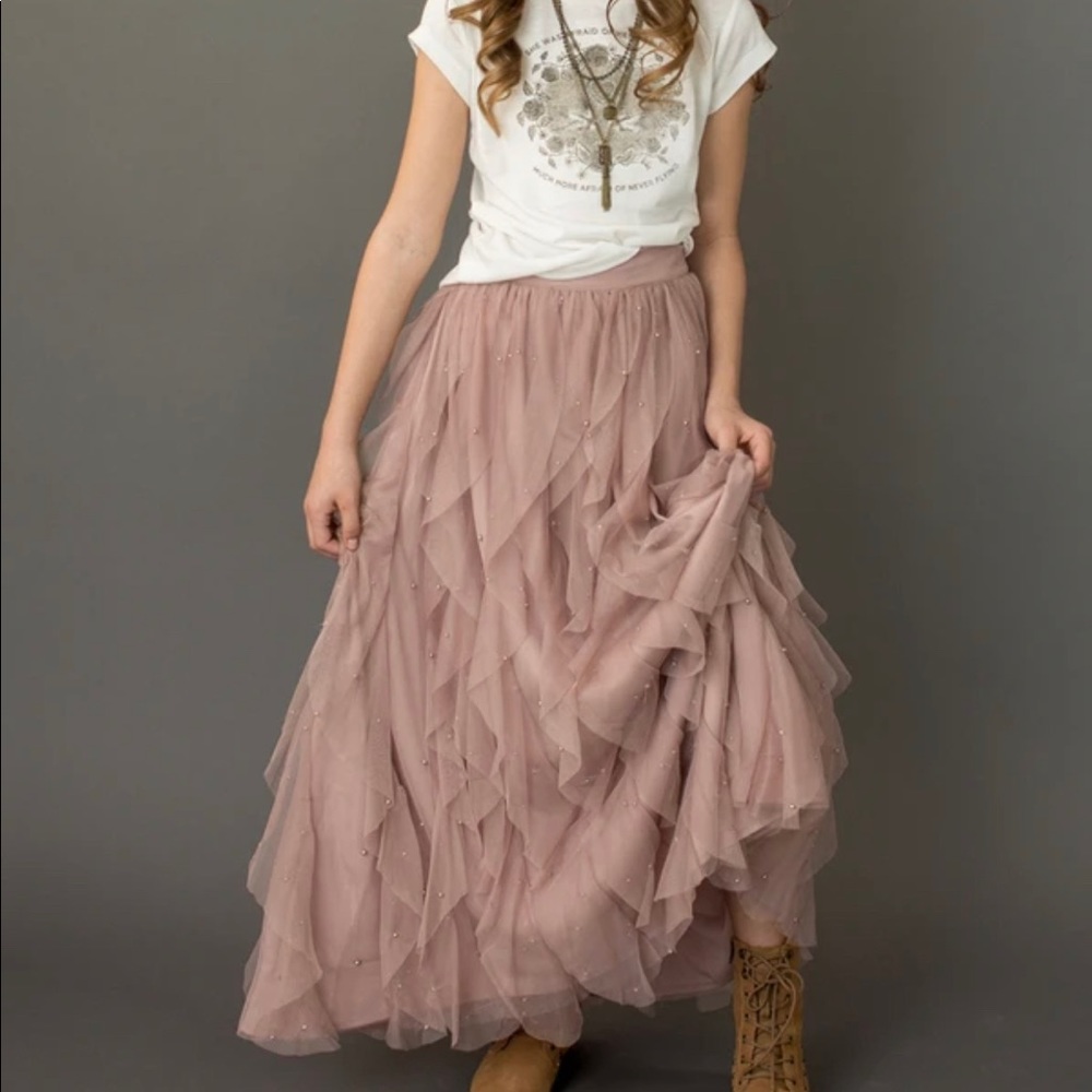Joyfolie Girls Ruffle Skirt